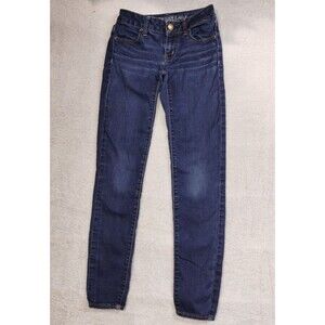 American Eagle Women’s Size Sz 26X29 Stretch Denim Jegging Jeans Sz 26X29 Long